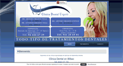 Desktop Screenshot of clinicadentalurgoiti.com